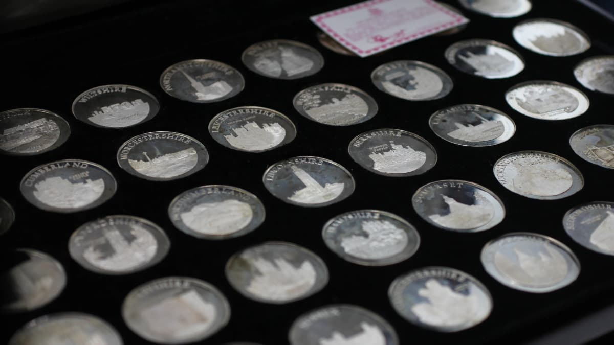 Ancient Counties of England Silver Medal Collection