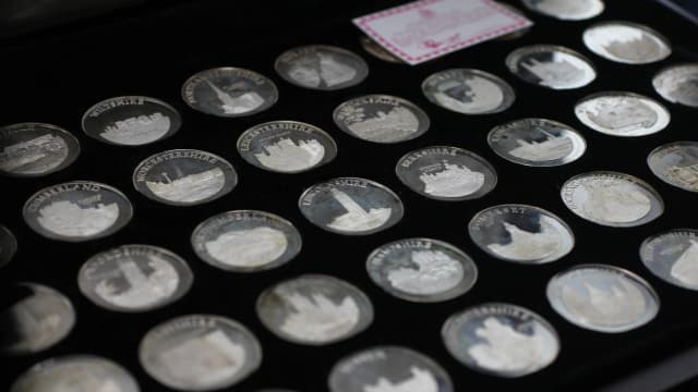 Ancient Counties of England Silver Medal Collection